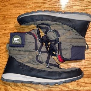 Sorel Whitney Short Lace Snow Boots